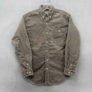 Naturals Northwest Territory Button Down Shirt Mens Small Plaid Long Sleeve